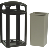 Landmark Series&reg; Classic Container Frame With Rigid Liner, Plastic, 50 US gal. WestPier