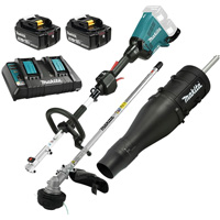 Ensemble de bloc d'alimentation sans balai &agrave; mandrin fendu LXT 5.0 Ah a/taille-haie EM405MP, &agrave; pile, 36 V WestPier