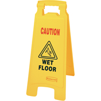 "Wet Floor" Safety Signs, English with Pictogram NC528 | WestPier