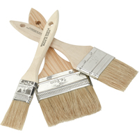 Chip/Resin Oil Paint Brush, White China, Wood Handle, 1" Width ND266 | WestPier