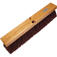Heavy-Duty Garage & Concrete Push Broom, 24", Coarse/Stiff, Polypropylene Bristles NI170 | WestPier