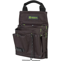 Tool Bag, Nylon, 7 Pockets, Black NID027 | WestPier