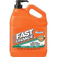 Hand Cleaner, Lotion, 3.78 L, Pump Bottle, Orange NIR895 | WestPier