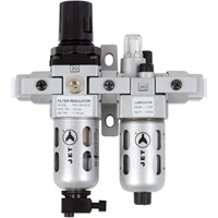 AFRLCM14 2-Piece Miniature Air Filter, Regulator & Lubricator, 1/4" NPT WestPier