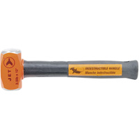 Indestructible Handle Sledge Hammer, 2.5 lbs., 12", Tubular Steel Handle WestPier