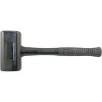 Dead Blow Hammer, 4 lbs., 14-3/4", Fibreglass/Wood/Tubular Steel Handle WestPier