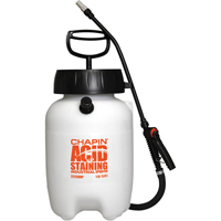 Industrial Acid Staining Sprayers, 1 gal. (4 L), Plastic, 12" Wand NJ009 | WestPier