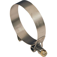 T-Bolt Clamp, Min Dia. 1.344", Max Dia. 1.562" WestPier