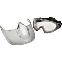 Capstone&reg; Shield Safety Goggles with Removable Faceshield, Clear Lens, Anti-Fog, Direct/Closed Vent WestPier