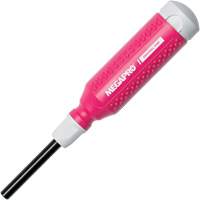 Original Pink 15-in-1 Multi-Bit Screwdriver, 8-37/50" L, Textured Handle WestPier