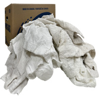 Wiper Rags Box, Terrycloth, White, 10 lbs. WestPier