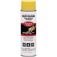 Industrial Choice<sup>®</sup> S1600 System Inverted Striping Spray Paint, Yellow, 18 oz., Aerosol Can KR689 | WestPier