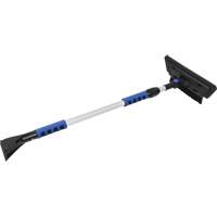 Snow Brush, Telescopic, EVA Foam Blade, 48" Long, Black/Blue NN434 | WestPier
