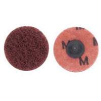 PowerLock&reg; Abrasotex Buffing Disc, 4" Dia., Medium Grit, Aluminum Oxide WestPier