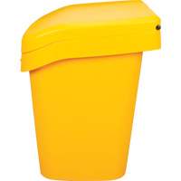 Salt & Sand Storage Bins, With Hasp, 21" x 27" x 26", 4.24 cu. ft., Yellow WestPier