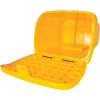 Salt & Sand Storage Bins, With Hasp, 21" x 27" x 26", 4.24 cu. ft., Yellow WestPier