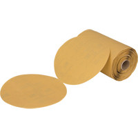 Stikit 216U Gold Paper Disc Roll, 6" Dia., P360 Grit, Aluminum Oxide WestPier