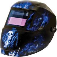 Masque de soudage Carrera ArcOne, 2" lo x 3" la Champ de vision, Teinte 9 - 13, Bleu WestPier