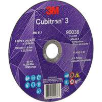Meule &agrave; tronçonner Cubitron 3, 6" x 0,045", Type T27, C&eacute;ramique, 10 200 Tr/min WestPier