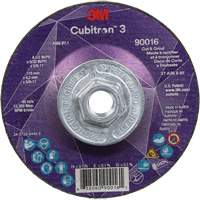 Meule &agrave; couper & tronçonner Cubitron 3, 4-1/2" x 5/32", Arbre de 5/8"-11, Type T27, Grain de 36+, C&eacute;ramique WestPier