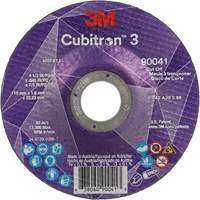 Meule &agrave; tronçonner Cubitron 3, 4-1/2" x 0,045", Arbre de 7/8", Type T27, C&eacute;ramique, 13 300 Tr/min WestPier
