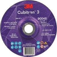 Meule &agrave; tronçonner Cubitron 3, 6" x 0,045", Arbre de 7/8", Type T27, C&eacute;ramique, 10 200 Tr/min WestPier