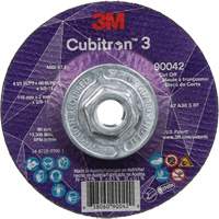 Meule &agrave; tronçonner Cubitron 3, 4-1/2" x 0,09", Arbre de 5/8"-11, Type T27, C&eacute;ramique, 13 300 Tr/min WestPier