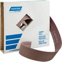 Metalite&reg; K225 Shop Rolls, Aluminum Oxide, 1-1/2" W x 150' L, 40 Grit WestPier