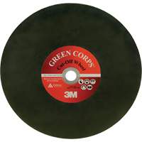 Disque &agrave; tronçonner Green Corps, 13-9/10" x 0,118", Arbre de 1", C&eacute;ramique, 20 000 Tr/min WestPier