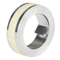 Ruban d'aluminium pour étiquetage en relief, 12,7 mm x 16', Aluminium OB688 | WestPier