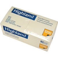 Highland™ Note Message Pads OC140 | WestPier