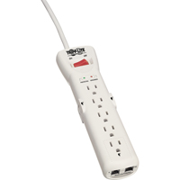 Protect-It Surge Suppressors, 7 Outlets, 2470 J, 1800 W, 7' Cord OD810 | WestPier