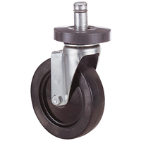 Trousse de roulettes de 5" en caoutchouc WestPier