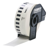 Cartouche de ruban pour système d'étiquetage P-touch<sup>MD</sup>, 12 mm x 100', Noir sur blanc OJ911 | WestPier