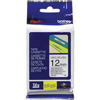 Tze Tape Cartridges, 12 mm x 26-1/4', Black on White ON443 | WestPier