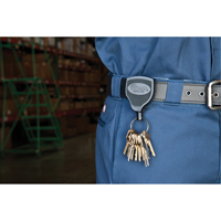 Super48™ Key Chains, Polycarbonate, 48" Cable, Belt Clip Attachment ON541 | WestPier