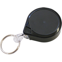 Retractable Mini-Bak<sup>®</sup> Key Rings, Plastic, 36" Cable, Belt Clip Attachment ON546 | WestPier