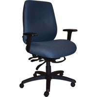 Cierra Heavy Duty Ergonomic Chairs, Fabric, Blue, 400 lbs. Capacity WestPier