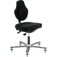 Vega™ Multi-Tilt Ergonomic Welding Chair, Fabric, Black/Grey OP281 | WestPier