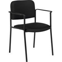 Stacking Chairs, Fabric, 32" High, 300 lbs. Capacity, Black OP317 | WestPier