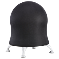 Zenergy™ Ball Chair, Fabric, Black, 250 lbs. Capacity OP694 | WestPier
