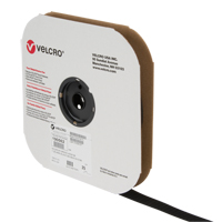 Ruban d'attaches, Crochet, 25 vg x 1", Cousu, Noir WestPier