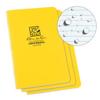 All-Weather Notebook, Soft Cover, Yellow, 48 Pages, 4-5/8" W x 7" L OQ359 | WestPier