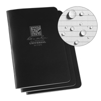 Carnet tout temps, Couverture souple, Noir, 48 Pages, 4-5/8" , 7"  WestPier