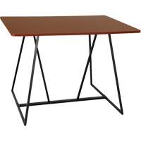 Oasis™ Standing Teaming Table, 48" L x 60" W x 42" H, Cherry OQ703 | WestPier