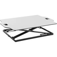 Goya™ Sit-Stand Workstation, Desktop Unit, 20" H x 31" W x 21-1/2" D, White OQ764 | WestPier