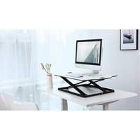Goya™ Sit-Stand Workstation, Desktop Unit, 20" H x 31" W x 21-1/2" D, White OQ764 | WestPier