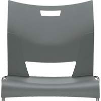 Duet™ Armless Training Chair, Plastic, 33-1/4" High, 350 lbs. Capacity, Grey OQ780 | WestPier
