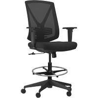 Activ™ Series Synchro-Tilt Adjustable Chair, Fabric/Mesh, Black, 250 lbs. Capacity OQ961 | WestPier