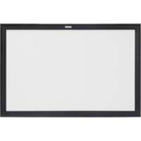 Black MDF Frame Whiteboard, Dry-Erase/Magnetic, 36" W x 24" H OR131 | WestPier